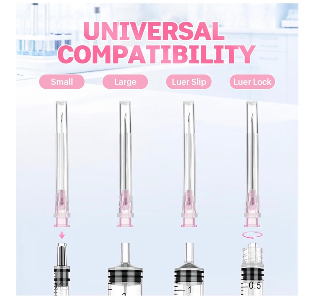 18G x 38mm Disposable Dispensing Needles – 100 Pack